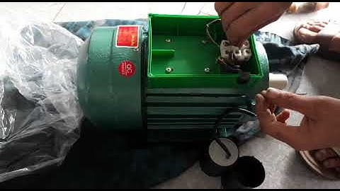 Cách chuyển động cơ 1pha 220v thành động coe 3 pha 380 không cần quấn lại thật như bịa - ktđ