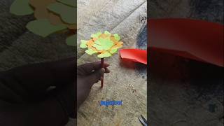 new paper flower making #diy #art #pujazoot #craft #newideas