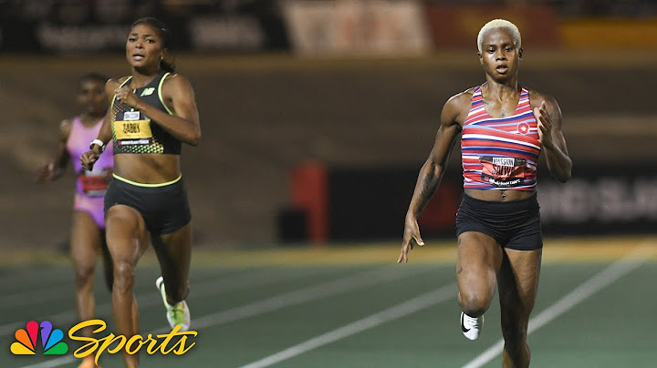 Gabby Thomas' PERSONAL BEST 400m secures title in Jamaica, Salwa Eid Naser takes win | NBC Sports