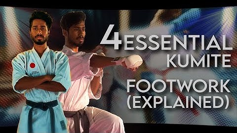 4 Essential Kumite Footwork (Karate Tutorial)