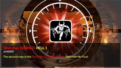 Doom Snapmap -  Devil May DOOMED - HELL 1
