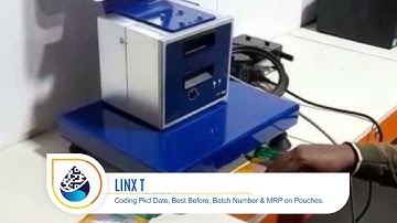 LINX TT 750 - Thermal Transfer Overprinter with Foot Pedal