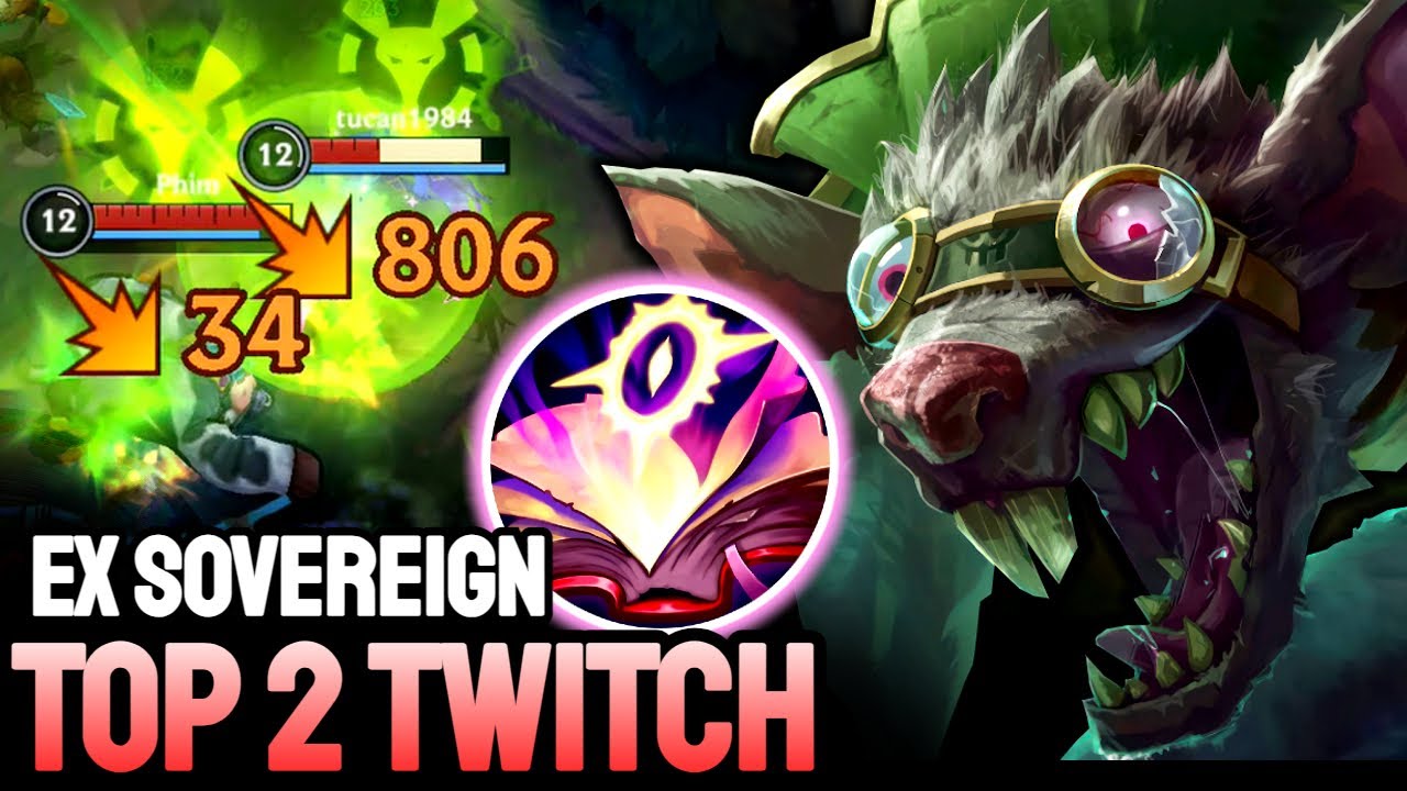 WILD RIFT TWITCH - TOP 2 TWITCH GAMEPLAY - EX SOVEREIGN RANKED - YouTube