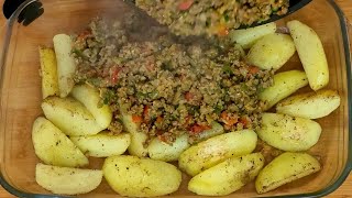 potatoes and ground beef recipes ¡My husband's favorite food! A quick and easy dinner