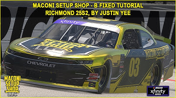 iRacing Maconi B-Fixed New Richmond Guide to Qualifying and Race 25S2