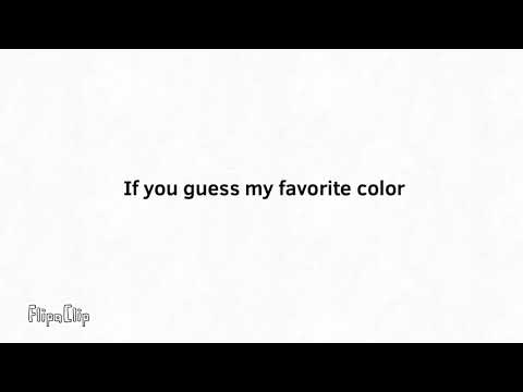 If you guess my favorite color, get pinned - YouTube