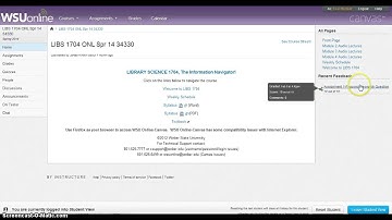 Viewing Instructor Comments in Canvas