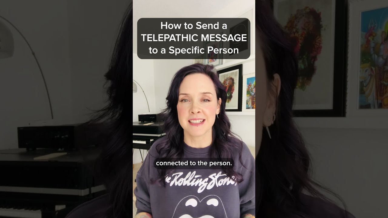 How To Send A Telepathic Message Specific Person