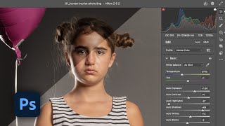 How to Use Adobe Camera RAW 2024 Photoshop tutorial #nucly