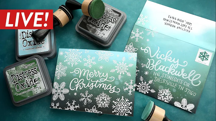 LIVE REPLAY! Holiday Card Series 2020 - Day 15 - N...