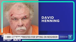 Seminole Man Arrested For Spying On Neighbor