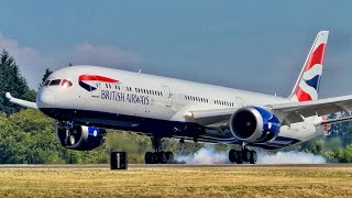 Brand-New British Airways Boeing 787-10 & Boeing 787-9 Dreamliners | Washington, USA 🇺🇸 | 4K VIDEO