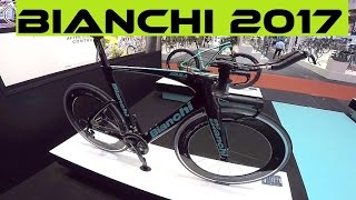 Bianchi Road Bikes 2017: Impulso, Intrepida, Infinito, Oltre XR1, Aquila CV. Range