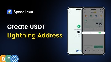 How to create a USDT Lightning Address in Speed Wallet | Step-by-step Guide | Claim yours today!