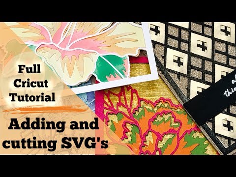 Cricut Air Full Tutorial Upload And Cut Svg Files Youtube