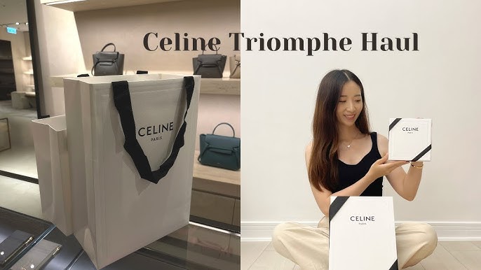Falling Head Over Heels for 'New' Celine - Buying a Celine Triomphe in  Paris - PurseBop