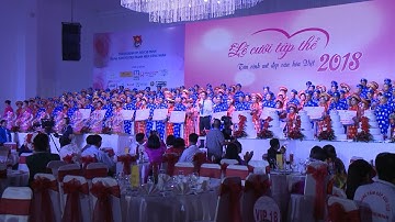 100 cặp đôi nên duyên tại lễ cưới tập thể trong dịp Quốc khánh 2-9 tại TP. Hồ Chí Minh