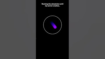 Ball bouncing simulation #adhd #music #code #space #python #physics #simulations #memes #science