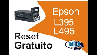 Reset Epson L395 L495 Gratuito - luzes piscando da almofada