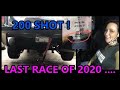 LAST RACE OF 2020... or is it???? Lady Racer in a Silverado spins tire hard off the line then SPRAYS