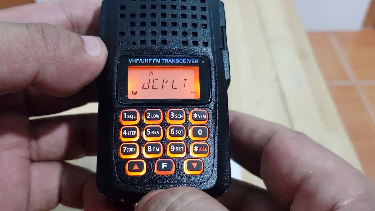 วิธีเช็คแบตเตอรี่ Icom 56E