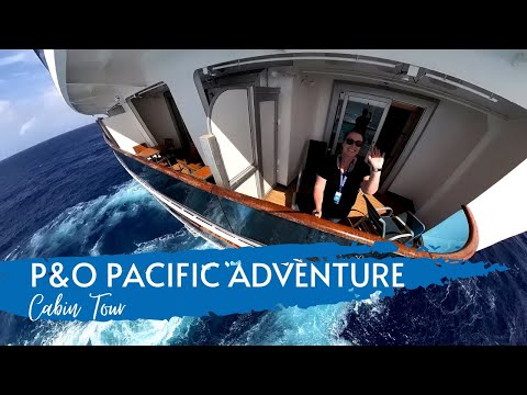 Cabin Tour on Board P&O Pacific Adventure Video Thumbnail