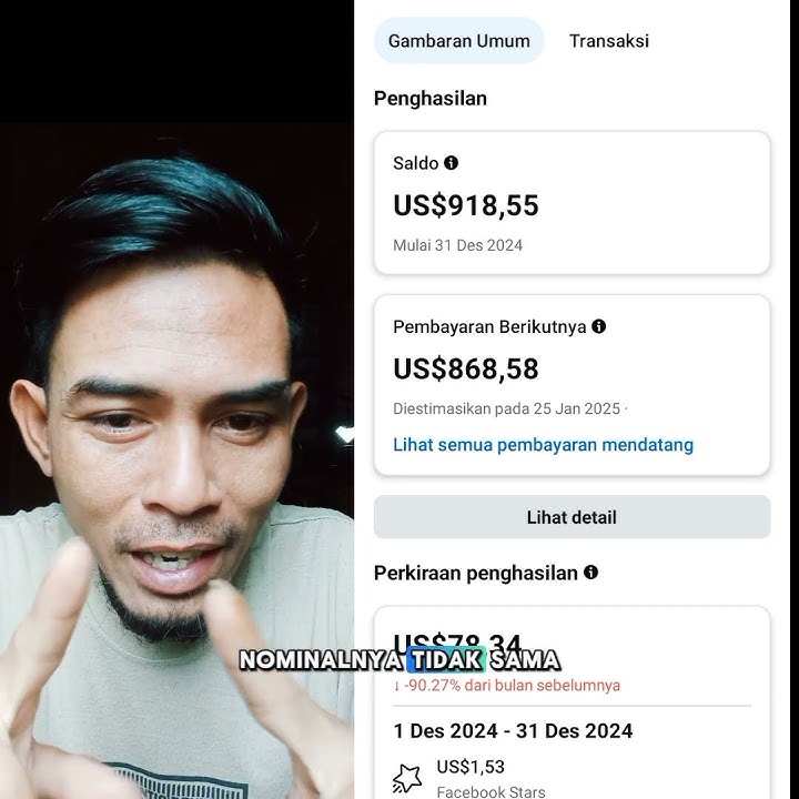 Pendapatan FB pro selalu berkurang ❓ini penjelasan nya
