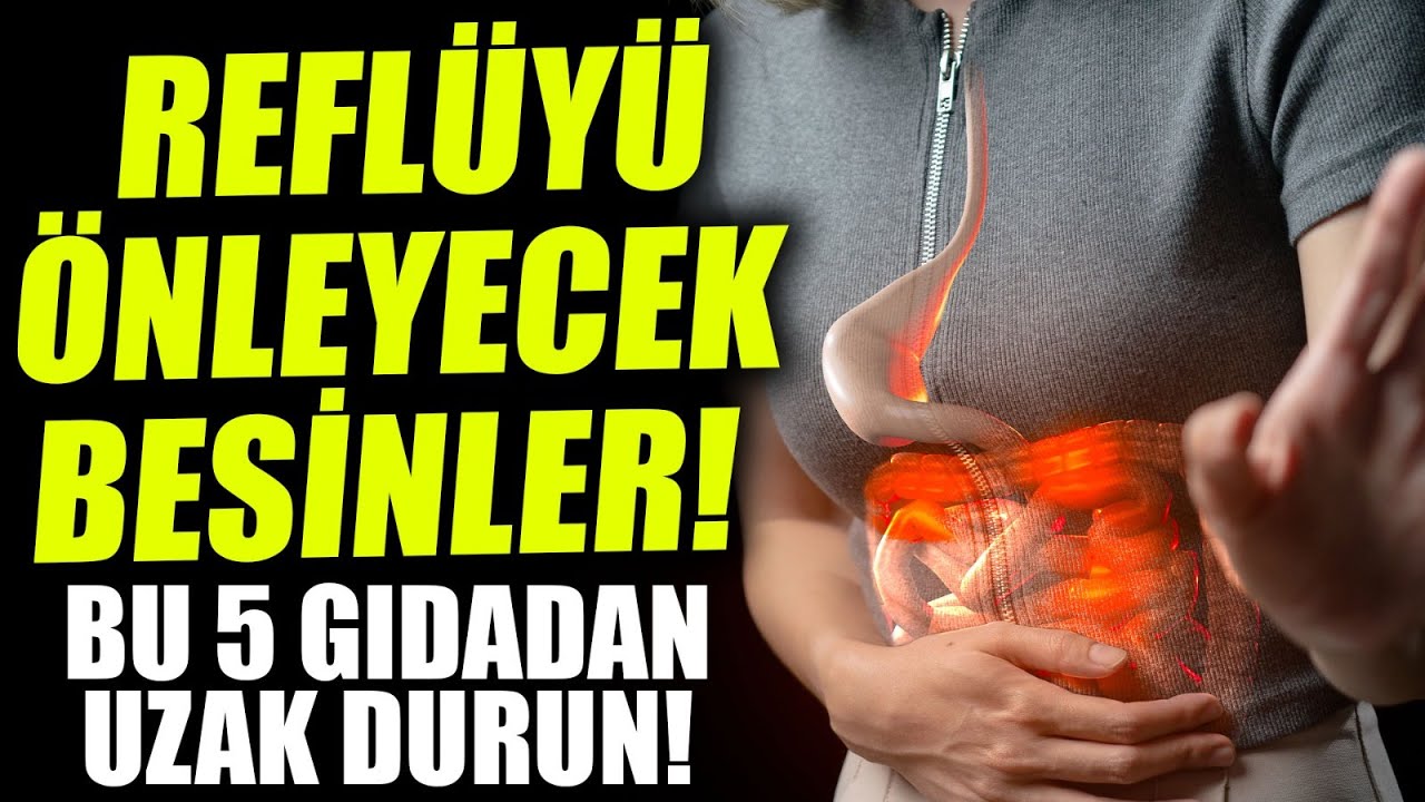 Reflüyü Önleyecek Besinler! Bu 5 Gıdadan Uzak Durun! | Dr. Ayça Kaya