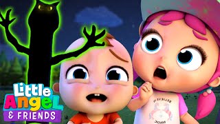 Don't Be Afraid of the Dark, Princess Jill! | Little Angel And Friends Kid Songs