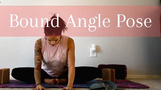 Bound Angle Pose 🕉️ YOGA BASICS 🕉️ Spirit Tribe Yoga