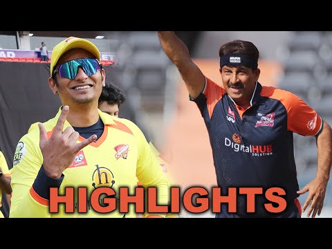 Chennai Rhinos vs Bhojpuri Dabanggs Highlights | Arya, Manoj Tiwari | Cricket Highlights