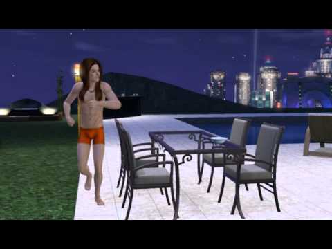 The Sims 3 Late Night - Randall Struts!