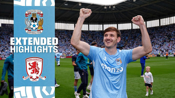 EXTENDED HIGHLIGHTS ▶️ | Coventry City v Middlesbrough | Sky Bet Championship 2024/25