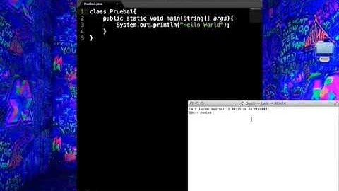 Ejecutando el primer programa en Java