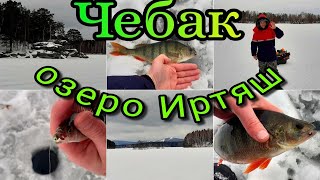 Рыбалка февраль 2020/Наловил чебака в глухозимье/Озеро Иртяш/Рыбалка в Челябинской области