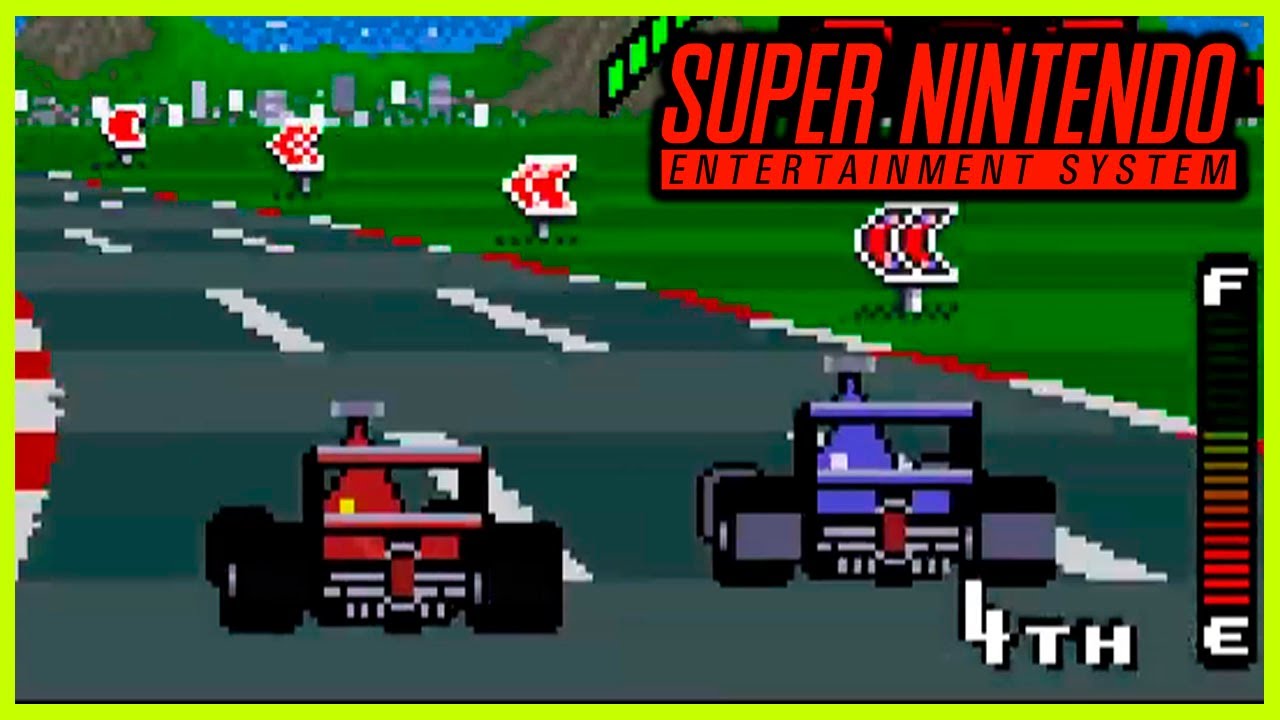 TOP Gear Formula 1 no Super Nintendo 