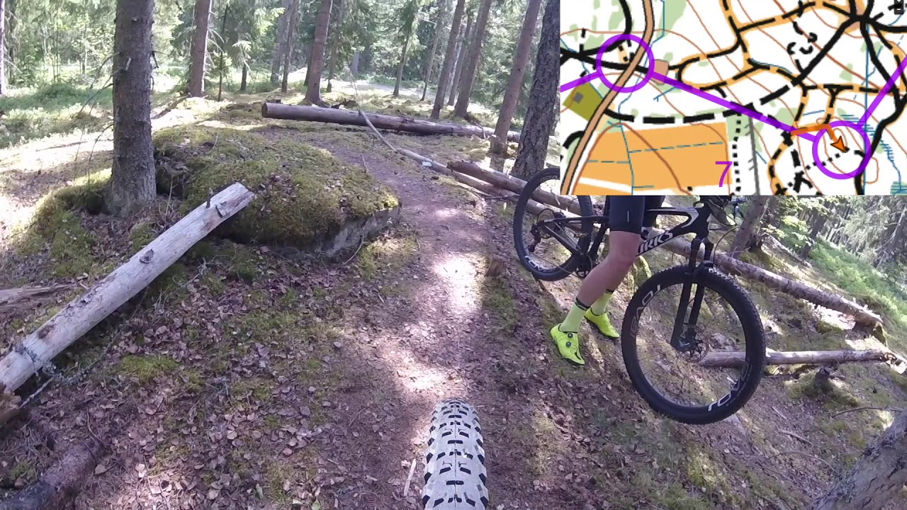 MTBO SM Falun 2018 Medeldistans