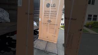 36 Wide Lg Fridge On The Box