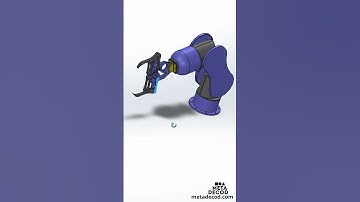 Custom design service for a simple dual claw robotic grip design demonstration