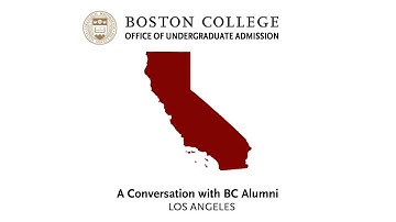 A Conversation with BC Alumni | Los Angeles | April 11, 2021