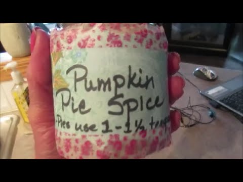 Pumpkin Pie Spice ~ two minute tuesday