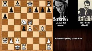 Epic Attack to a Legend: Mikhail Tal vs Boris Gulko (1969)