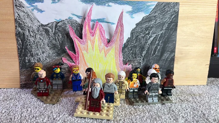 Moses and Pharaoh The Lego Stop-Action Version