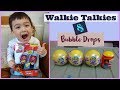 RYAN'S WORLD WALKIE TALKIES + Pikmi Pops Bubble Drops