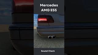 Mercedes AMG E55 w210 sound check