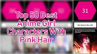 Top 50 Best Anime Girl Characters With Pink Hair (2023 Edition)