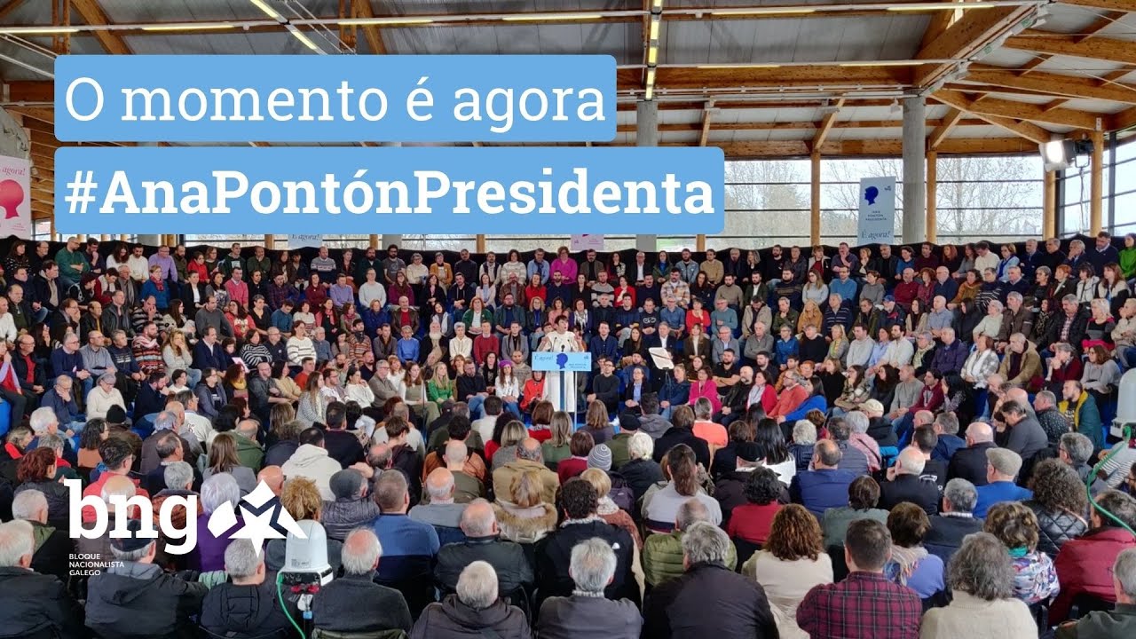 Intervención de Ana Pontón no acto da súa proclamación como candidata do BNG á presidencia da Xunta