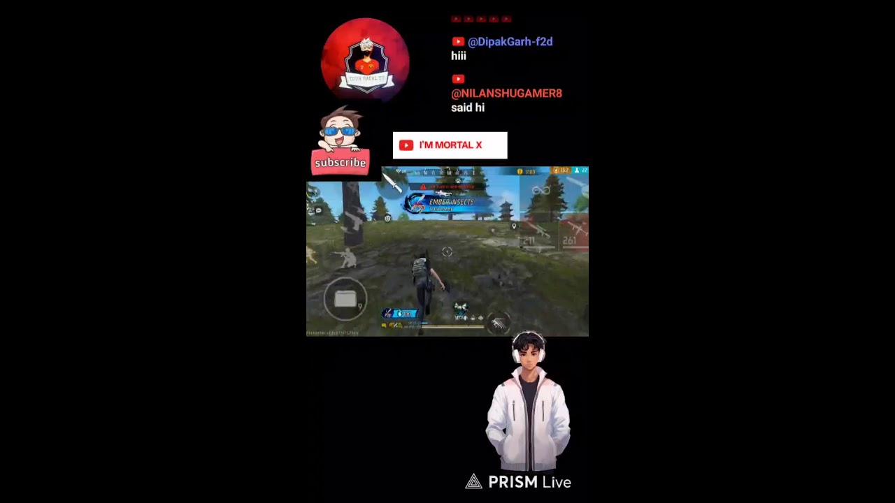 FREE FIRE FREESTYLE GAMEPLAY AND ID CHACK LIVE COSTOM ROOM GIVEAWAY