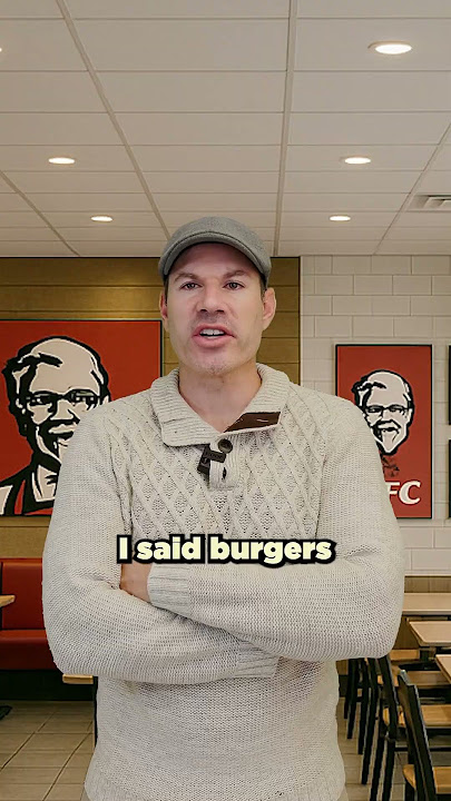 KFC doesn’t have beef?