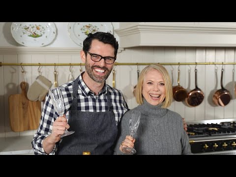 New Years Champagne Cocktails in the NEW KITCHEN!!!